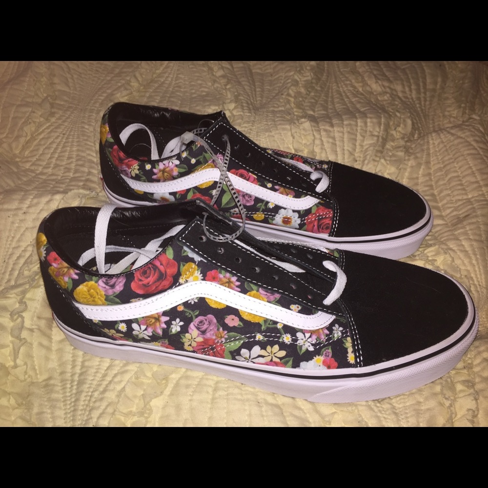 Floral vans